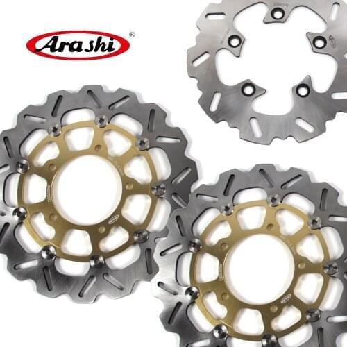ARASHI GSXR600 GSXR750 GSXR1000 CNC Front Rear Brake Rotors Disc For SUZUKI GSX600R GSX750R 2006 2007 / GSX1000R 2005 - 2008