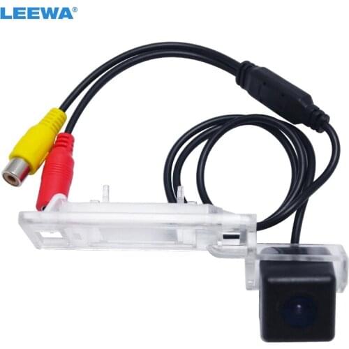 LEEWA HD Special Car Backup Rear View Camera For Audi A4L/TT/A5/Q5 09-12 Reversing Parking Camera #CA2465