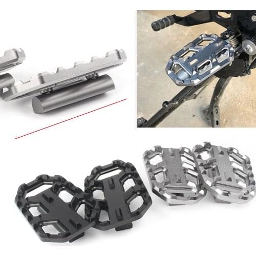 For G310GS 2017-2018 & R1200GS 2013-2017 & R Nine T Scrambler 2016-2017 & S1000XR 2015-2017 CNC GP Front Foot Peg Footpegs 2pcs