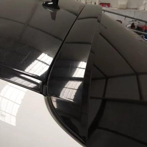 Use For Benz C-class W205 Sedan 2015-2020 Year Roof Spoiler ABS Plastic Carbon Fiber Look Rear Trunk Wing Body Kit Accessories