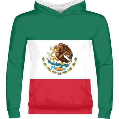THE UNITED STATES OF MEXICO male custom name number mex zipper sweatshirt nation flag mx spanish mexican print photo clothing