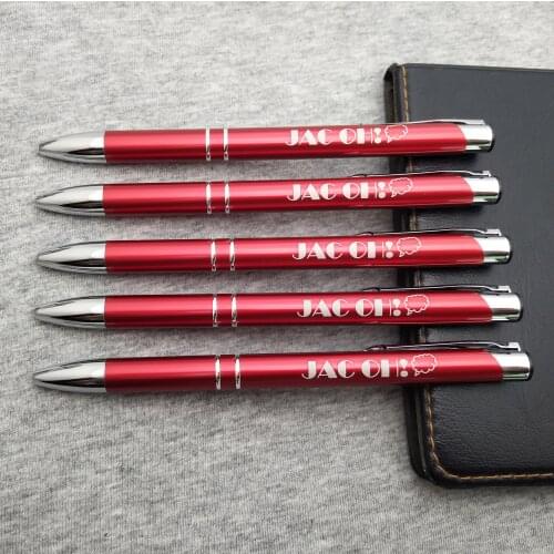 NEW 2020 Personalized Bridal gifts giveaways unique groomsmen gifts custom with your own text words and logo design free on pens