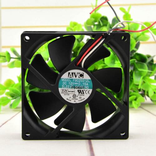 New original F9025S12L 12V 0.15A 9CM 9025 silent cooling fan