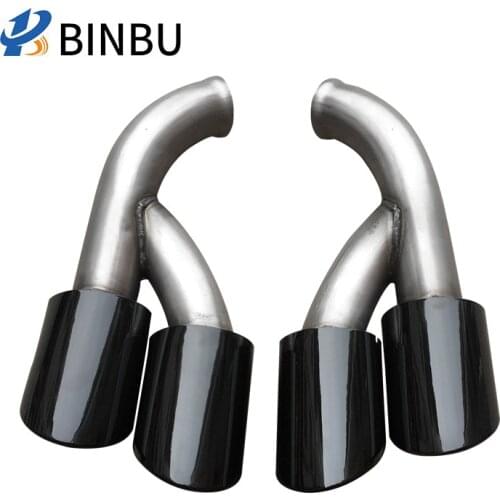 Suitable For Four Outlet of the Porsche Cayenne Tailpipe