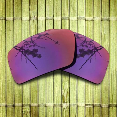 Polarized Replacement Lense For-Oakley Eyepatch 2 Sunglasses Frame True Color Mirrored Coating - Midnight Sun Color Available