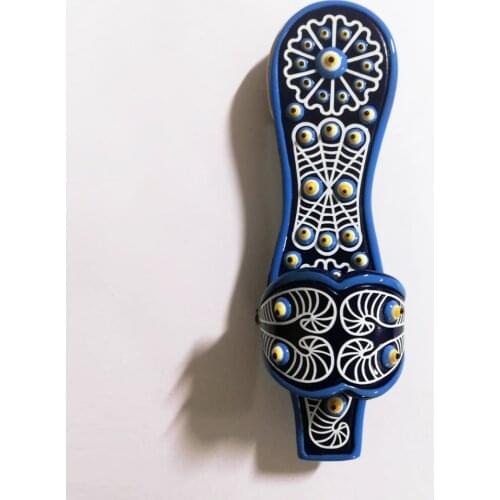 Allure Clog Amulet, Door, Wall & Garden Ornament Evil eye bead 75X110mm