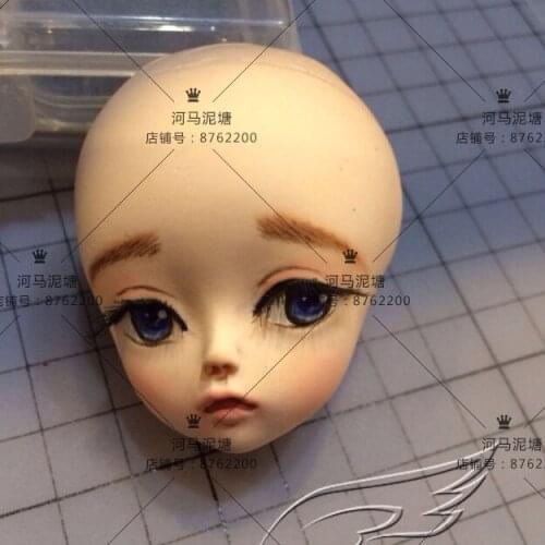 Silicone Mold Beautiful Girl Face Fondant Mold Chocolate Gumpaste Mould Cake Decorating Tools Sugarcraft Wedding Molds Sm-023