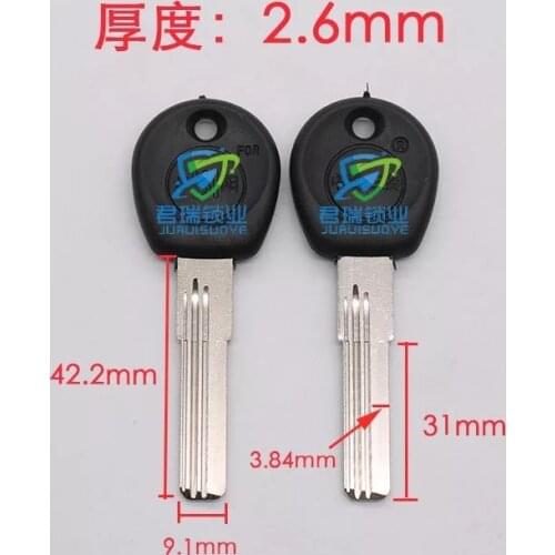 Locksmith Supplies Single Groove Key Blank house door key,hole drill blank(15pcs/lot)