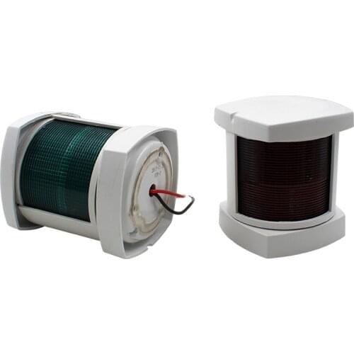 Marine Boat RV Side Navigation Light Red Green LED light 24V