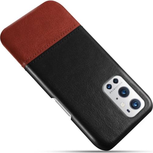 For One Plus 9 Pro 9E 8T 7 8 Nord N10 5G N100 5G Leather Color matching Texture Fitted Slim Phone Case For OnePlus 9 9Pro