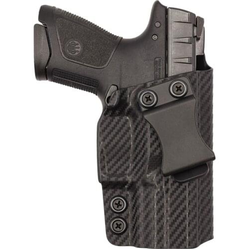 Carbon Fiber Concealment Kydex Internal Holster For Beretta APX Compact 9mm .40 IWB Inside the Waistband Concealed Carry Case