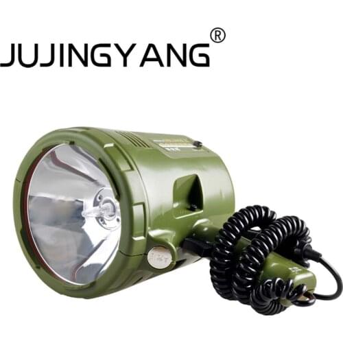 High Power 220W Xenon Searchlight Strong Light Long-Range 160W Flashlight Outdoor Camping Night Emergency 100W HID Search Light