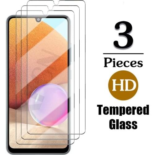3Pcs Tempered Glass For Samsung A22 A32 A52 A72 4G Screen Protector Glass For Samsung Galaxy A22 A32 A52 A72 5G Protective Film