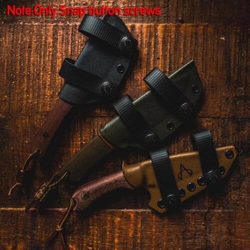 1 Set Alloy Snap Button Screws Sewing Button Snap Fasteners Holster For Scabbard DIY Tool Hand Kit Setting Eyelet Sheath To O9S0