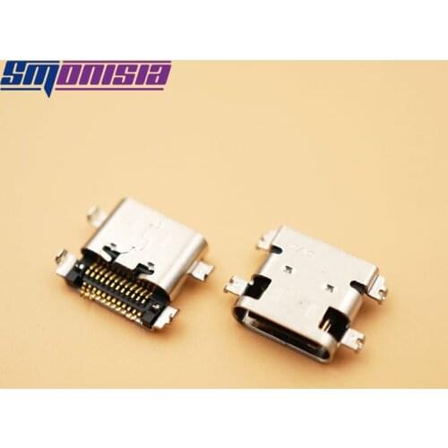 Smonisia 10pcs Micro USB Charging Port Jack Socket Connector Type c