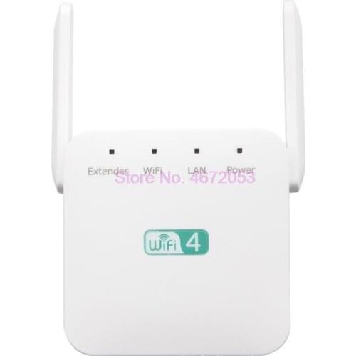 100pcs/lot WiFi Repeater WiFi Extender Wireless WiFi Booster Wi Fi Amplifier Long Range Wi-Fi Signal Repiter Access Point