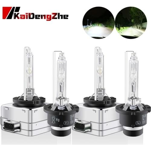 2PCS D1S D2S D3S D4S Xenon Lamp Bulb 6000K Super Bright For Car Headlights High/Low Beam Car Light Accessories White Light 12V