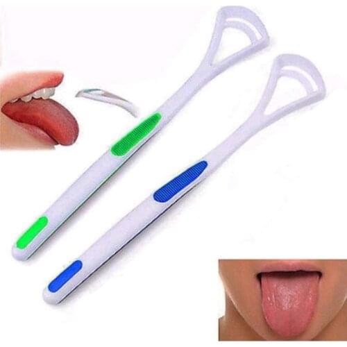 2 Pieces Tongue Scraper Oral Dental Care Tongue Cleaner For Adults Kids Tongue Cleaner Scraper Dental Oral Hygiene