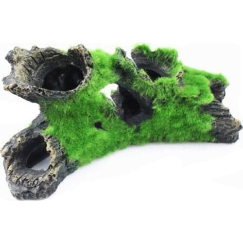 Aquarium accessories aquarium plants Plants for aquarium Aquarium Decoration Artificial Cave Landscaping Fish and shrimp shelter