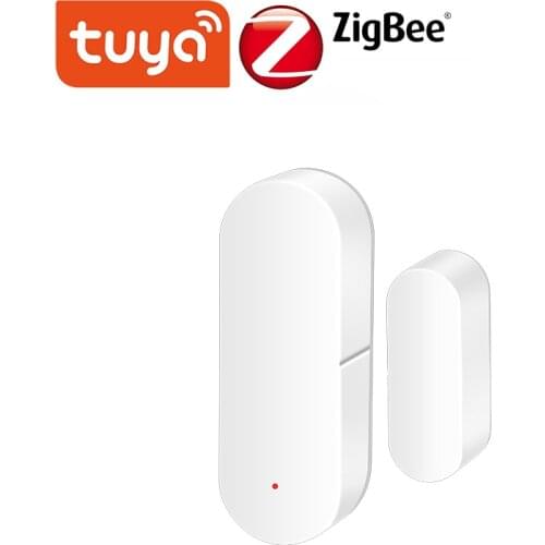 Tuya Smart Zigbee Door Sensor Door Open / Closed Detectors Compatible Work With Tuya Gateway Alexa Google Home Smar tLife APP