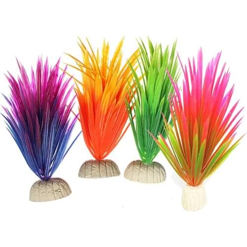 Artificial Plastic Plant Narcissus Water Grass Fish Tank Aquarium Decoration Ornament Plant Fish Tank Aquarium Grass