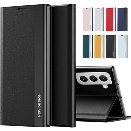 For Samsung Galaxy A51 A71 A11 A81 A91 Case Three-generation Smart View Leather Flip Cover For Samsung A10 A20 A30 A40 A50 A70