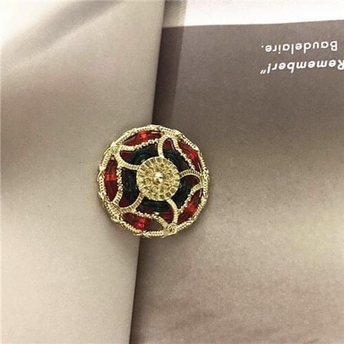 Metal buttons sweater buttons DIY clasp high-grade cloth coat buttons shirt buttons