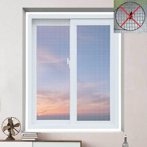 Mosquito - proof screen window net self - adhesive Velcro curtain bedroom living room shade sand curtain without punching