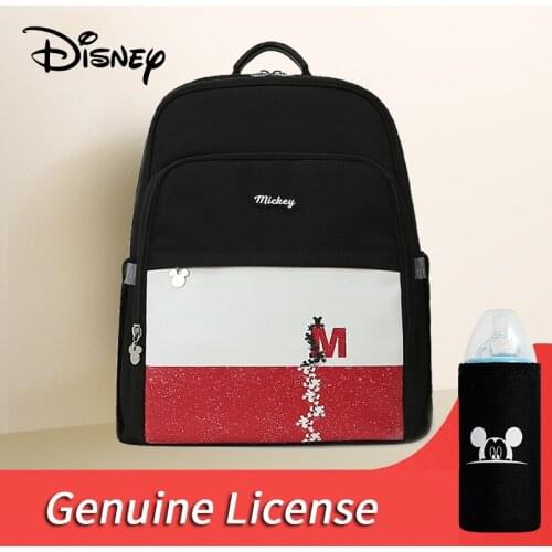 New Disney Diaper Bags Baby Care Mummy Nappy Bag Waterproof Backpack Large Capacity Fashion Maternity Backpack Travel Bags USB