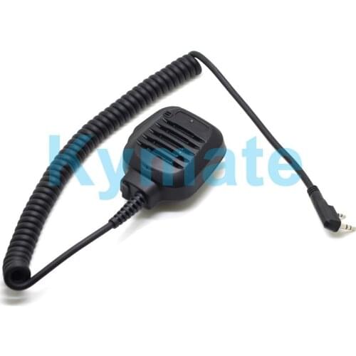 PTT Shoulder Handheld Speaker Microphone Mic as KMC-45 for Kenwood Portable Radio TK2000 TK3000 TK3207 TK3107 TH-F7 Transceiver