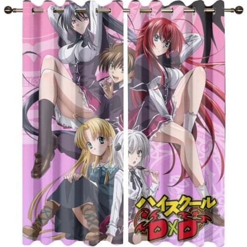 Custom High School DXD Printed Blackout Curtains For Bedroom Window Curtains for Living Room High Shading Rate Drapes Window Tre