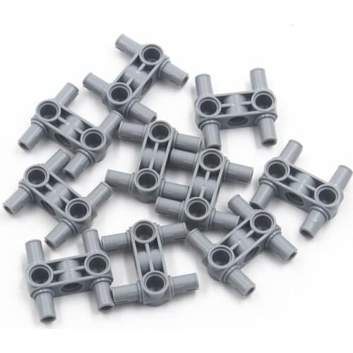 Building Blocks MOC Technic Parts 10 pcs BEAM 3 M. With 4 SNAPS compatible with lego for kids boys toy