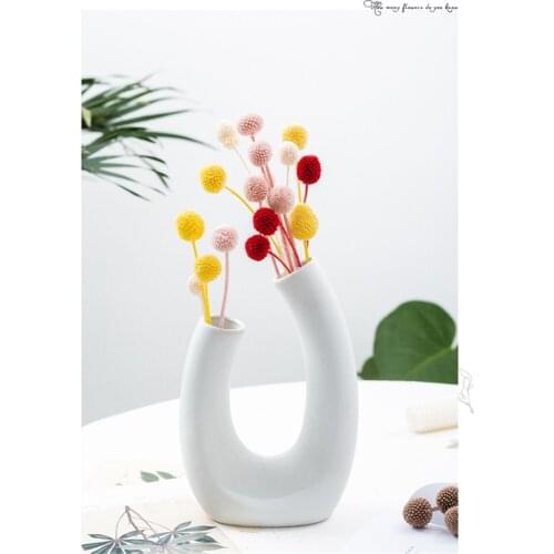 10pcs Dried Plants Country Wedding Decor Natural Dry Artificial Flowers Home Interior Diy House Table Art Living Room Deco