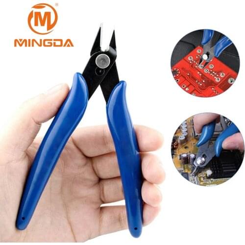 1PCS Diagonal Pliers Electrical Wire Cable Cutters Cutting Side Snips Flush DIY Electronic Cutting Nippers Wire 3D printer part