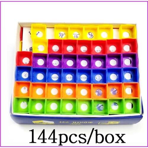 144pcs/box Rubber Design Billiard Chalk Holders Blue Purple Green Yellow Orange Red Snooker Pool Chalk Holder