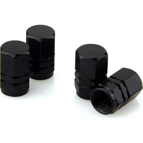 4pcs/set Aluminum Dust Proof Car Wheel Tire Valves Tyre Stem Air Caps tapones rueda Universal Accessories for Jeep for Fiat 500