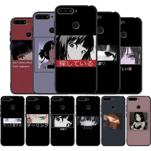 Anime Tumblr Black TPU Silicone Soft Phone Case For Honor 8X 9 8 10 20 30 Lite Pro MATE 9 10 20 30 Pro Lite
