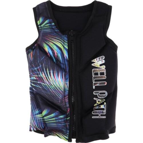 Kids Youth Dive Weisuit Girls Boys Swimming Life Jacket Vest Buoyancy Aids