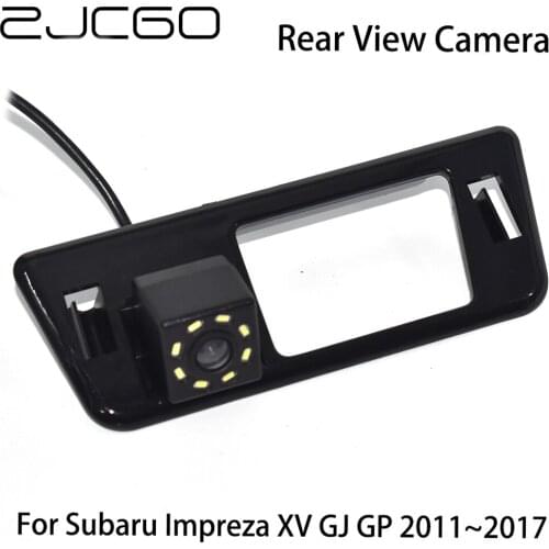 ZJCGO HD CCD Car Rear View Reverse Back Up Parking Night Vision Waterproof Camera for Subaru Impreza XV GJ GP 2011~2017