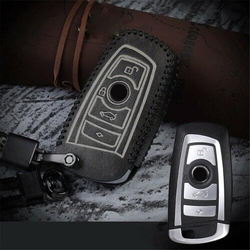 Leather Car Key Case Case Cover Key Case Cover For BMW X1 X3 X4 425i 640i 318Li 320Li 5 Series GT New