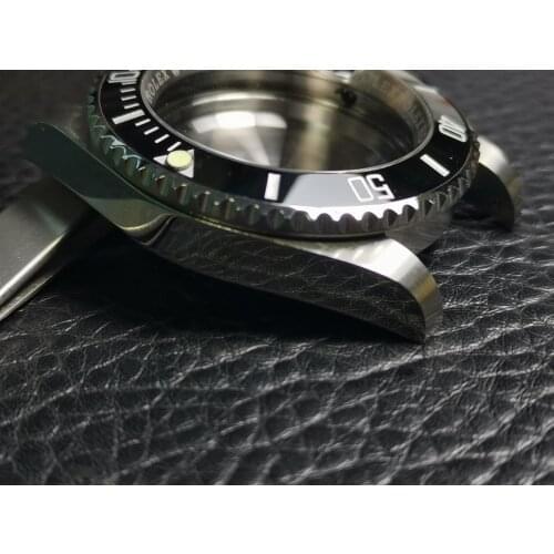 Mod Green Black Submariner Modified Watch case fit Seiko NH35A Movement