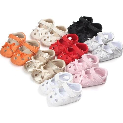 2020 The New Hollow Love Baby sandals Shoes Soft Sole Baby Girl Boy Shoes Casual Baby Girl Boy sandals Shoes