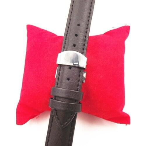 New arrived - High quality 10PCS/lot 22mm genuine leather watch band watch strap watch parts coffee color -3167