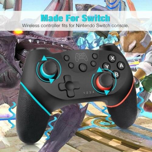 New Wireless Pro Controller Gamepad Wireless Bluetooth Game Somatosensory Handle Dual Motor Gamepad For Nintendo Switch Console