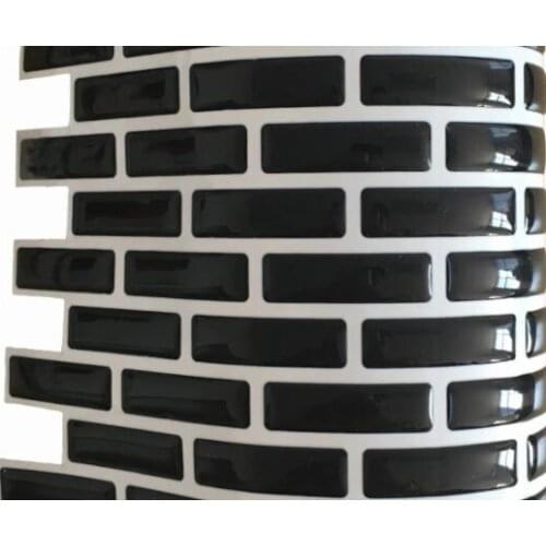 Backsplash Tile for Kitchen Marble Square Peel and Stick Tile, Adhesive Vinyl Wall Tiles, Urban Oblong 9.3" X 11"