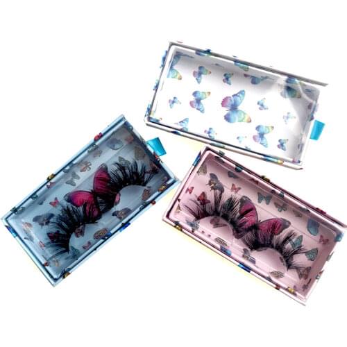 Hand-Made Fluffy 5D Dramatic Ink 100% Eyelashes Are Naturally Thick Wearable Comfortable New Box Can Be Wholesale Customized