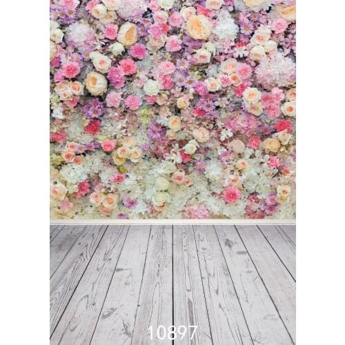Various Colors Roses Flowers Photo Backdrops for Photo Studio Computer Printed Backgrounds Lovers Wedding Photo Shoot