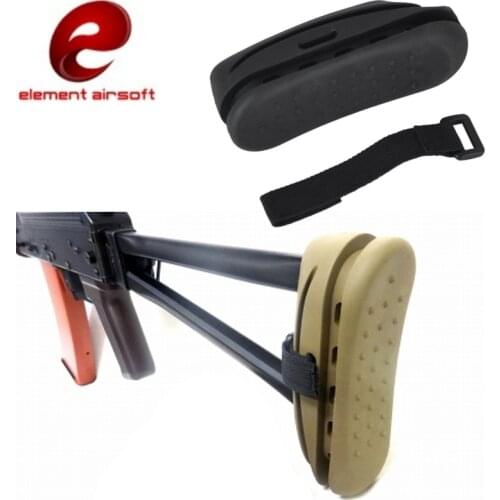 Element Airsoft AEG Rifle Rubber AK Stock Pad AK47 Rear Butt Stock Recoil Pad Softair Hunting Tactical Gun Accessories OT0401
