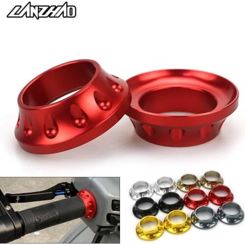 Motorcycle Handlebar Linkage Cover Hand Grips Decorate CNC Aluminum Accessories for Piaggio Vespa GTS GTV SPRINT PRIMAVERA LX S