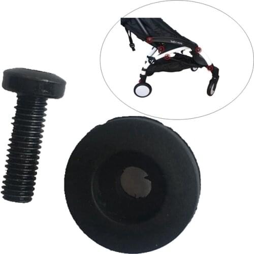 Stroller Replace Part screw stem and Plastic Cover fit for BBZ Yoyo Babyyoya Yoya Babytime Baby Throne Stroller Accessories